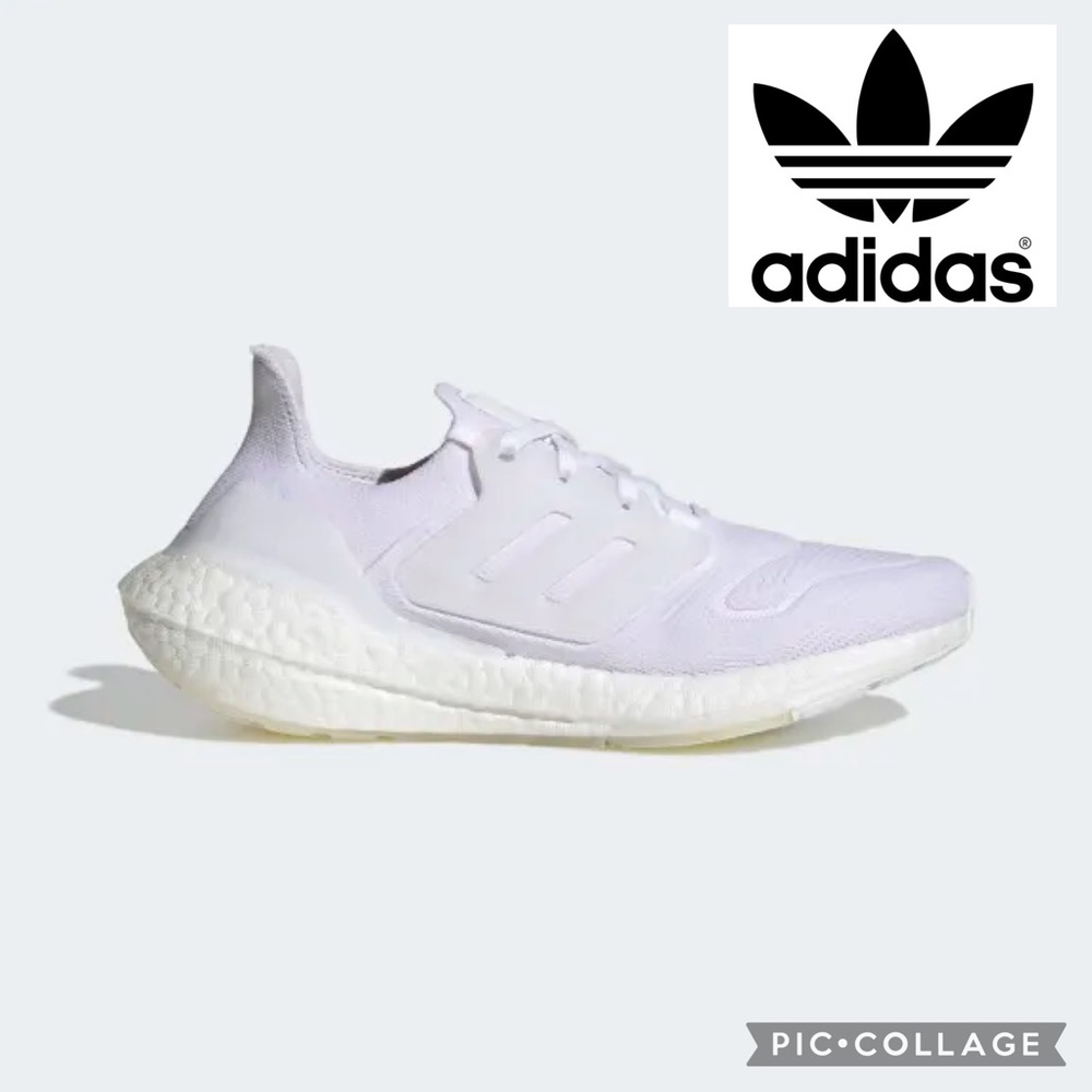 Adidas Ultraboost 22 Running Shoes {Cloud White} 7